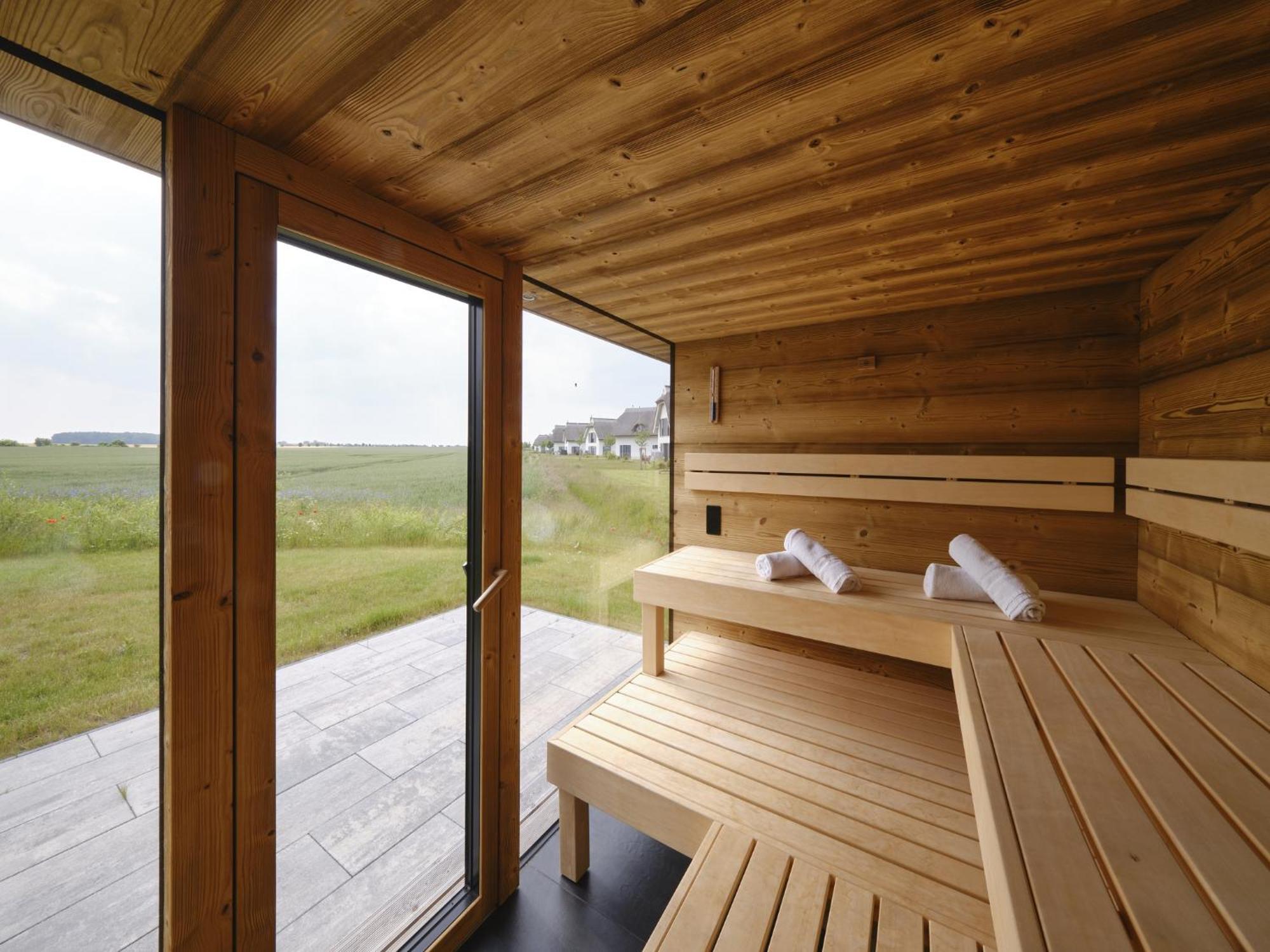 Reetland Am Meer - Luxusplus Reetdachvilla Mit 4 Schlafzimmern, Aussensauna, Loungebereich Und Kamin G07 Dranske Eksteriør bilde
